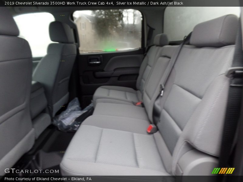 Silver Ice Metallic / Dark Ash/Jet Black 2019 Chevrolet Silverado 3500HD Work Truck Crew Cab 4x4
