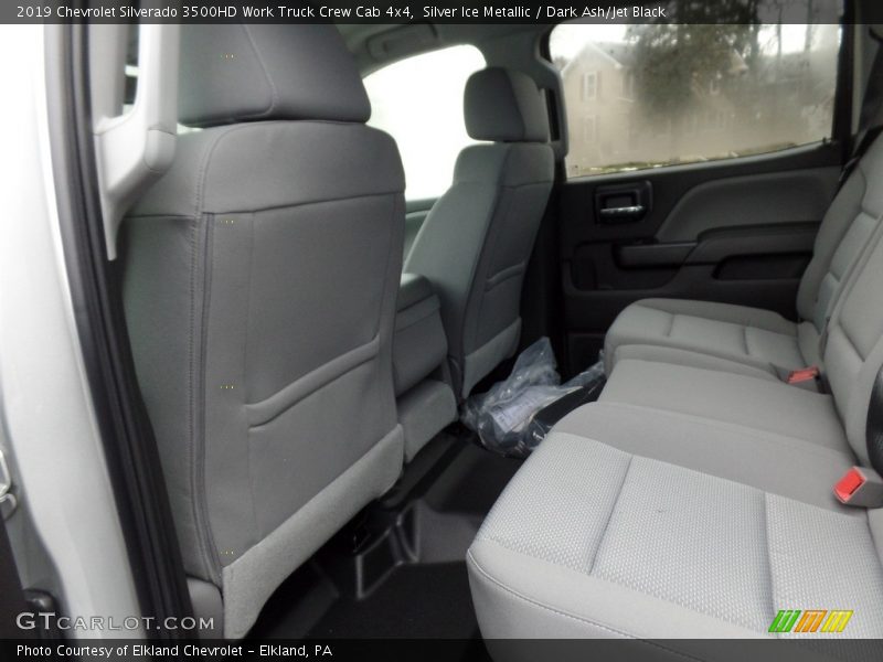 Silver Ice Metallic / Dark Ash/Jet Black 2019 Chevrolet Silverado 3500HD Work Truck Crew Cab 4x4