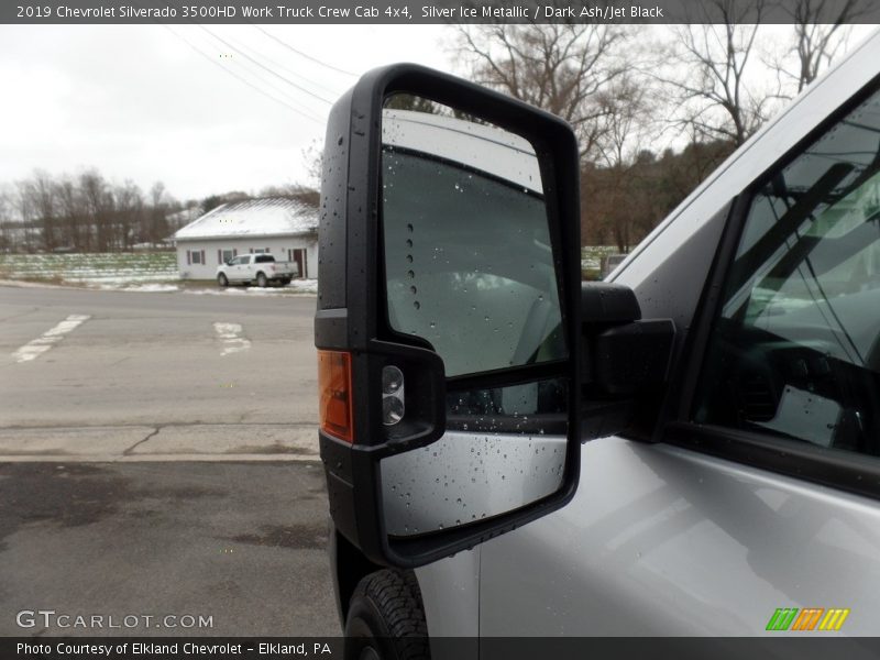 Silver Ice Metallic / Dark Ash/Jet Black 2019 Chevrolet Silverado 3500HD Work Truck Crew Cab 4x4