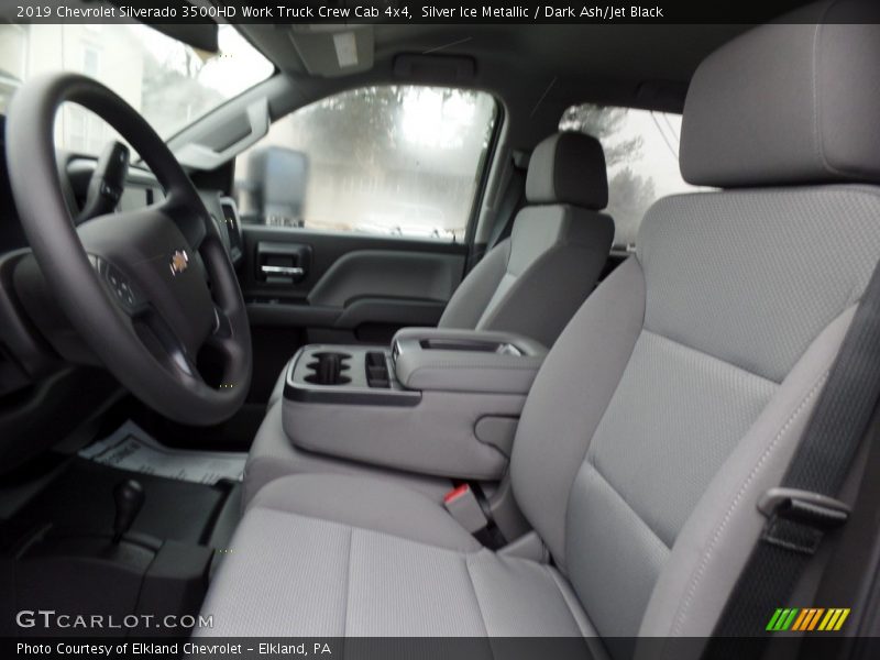 Silver Ice Metallic / Dark Ash/Jet Black 2019 Chevrolet Silverado 3500HD Work Truck Crew Cab 4x4