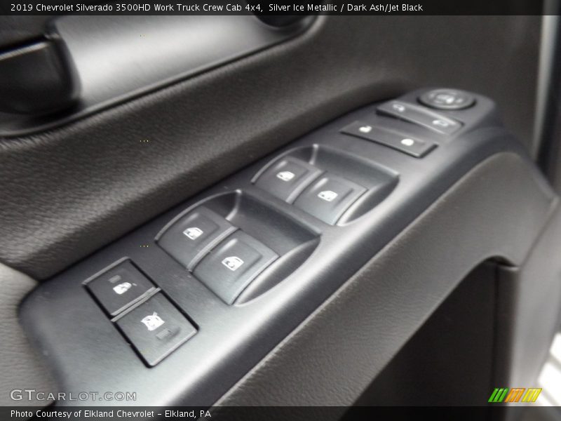 Silver Ice Metallic / Dark Ash/Jet Black 2019 Chevrolet Silverado 3500HD Work Truck Crew Cab 4x4