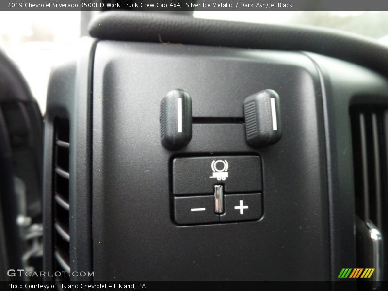 Silver Ice Metallic / Dark Ash/Jet Black 2019 Chevrolet Silverado 3500HD Work Truck Crew Cab 4x4