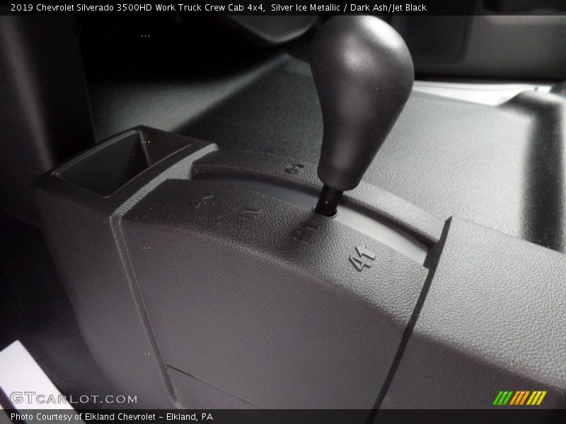 Silver Ice Metallic / Dark Ash/Jet Black 2019 Chevrolet Silverado 3500HD Work Truck Crew Cab 4x4