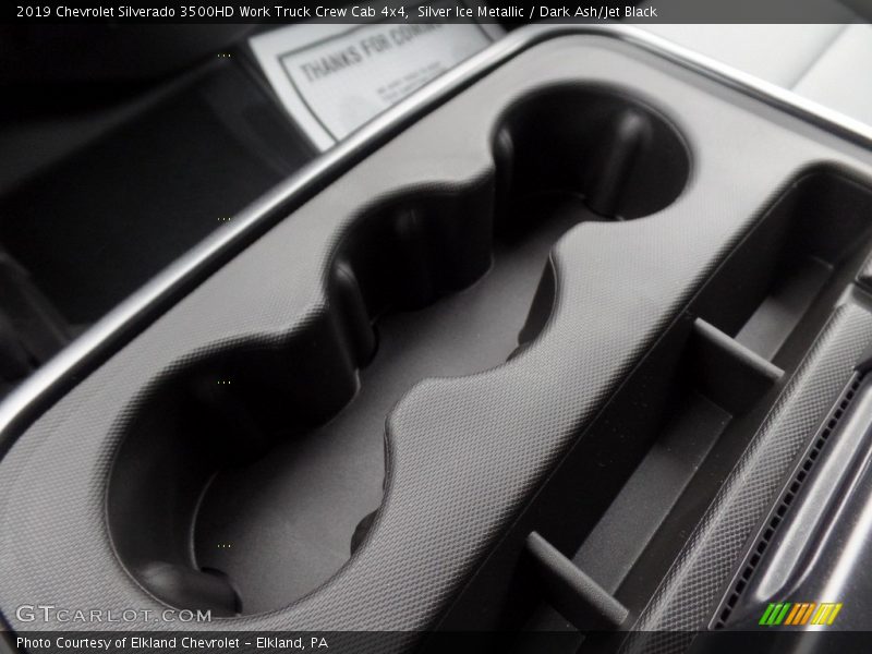 Silver Ice Metallic / Dark Ash/Jet Black 2019 Chevrolet Silverado 3500HD Work Truck Crew Cab 4x4