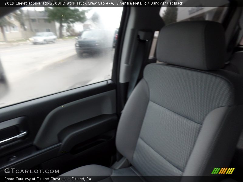 Silver Ice Metallic / Dark Ash/Jet Black 2019 Chevrolet Silverado 3500HD Work Truck Crew Cab 4x4