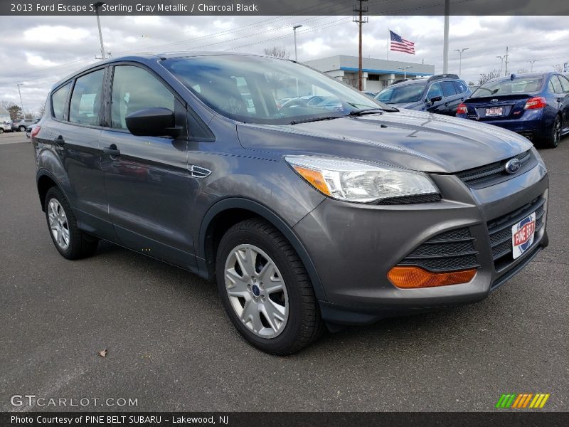 Sterling Gray Metallic / Charcoal Black 2013 Ford Escape S