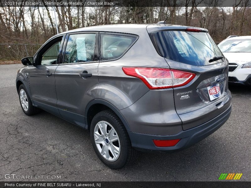 Sterling Gray Metallic / Charcoal Black 2013 Ford Escape S