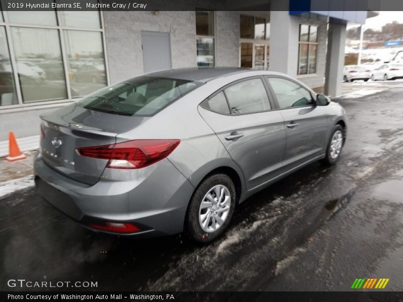 Machine Gray / Gray 2019 Hyundai Elantra SE