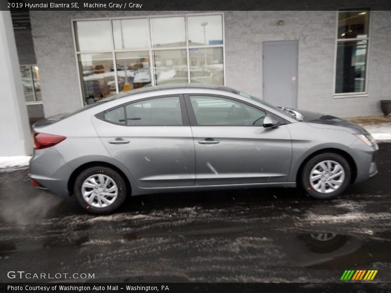 Machine Gray / Gray 2019 Hyundai Elantra SE