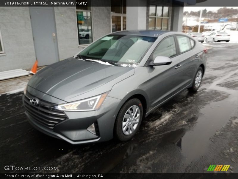 Machine Gray / Gray 2019 Hyundai Elantra SE