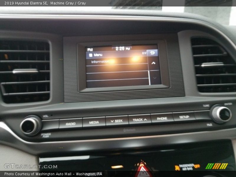 Machine Gray / Gray 2019 Hyundai Elantra SE
