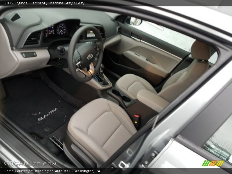 Machine Gray / Gray 2019 Hyundai Elantra SE