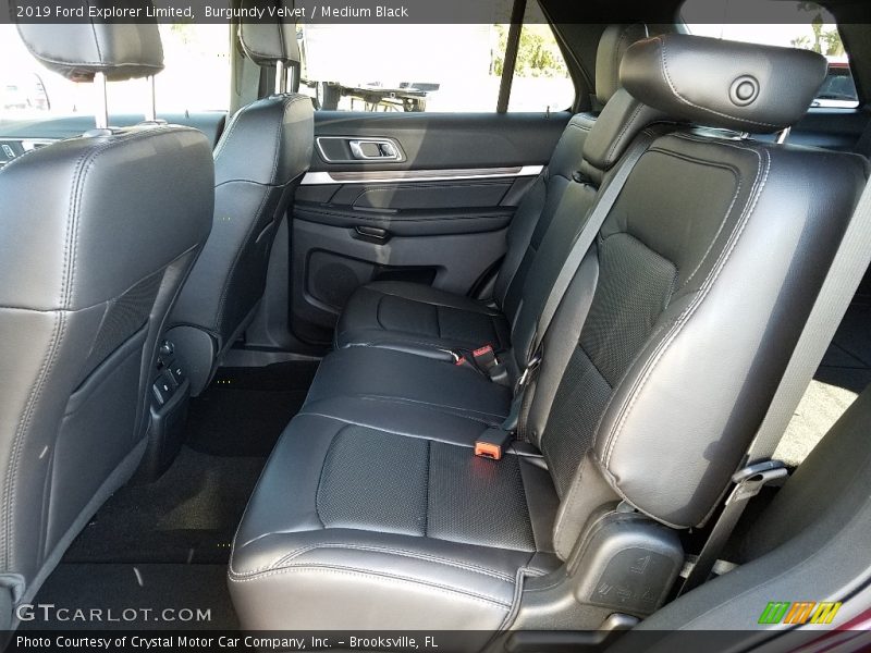Rear Seat of 2019 Explorer Limited