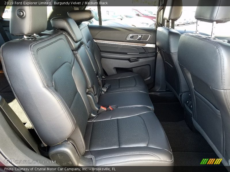 Rear Seat of 2019 Explorer Limited