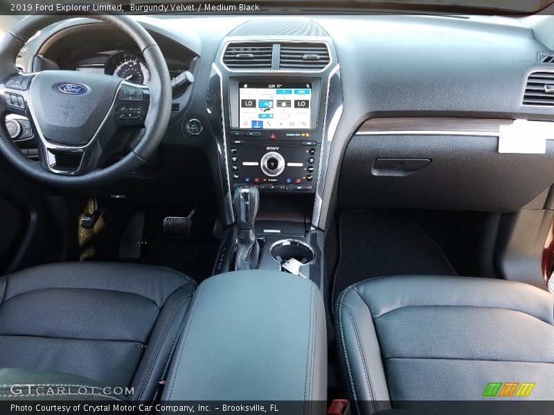 Dashboard of 2019 Explorer Limited