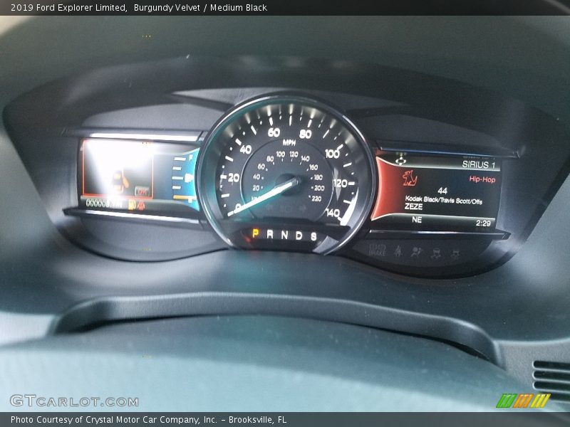  2019 Explorer Limited Limited Gauges