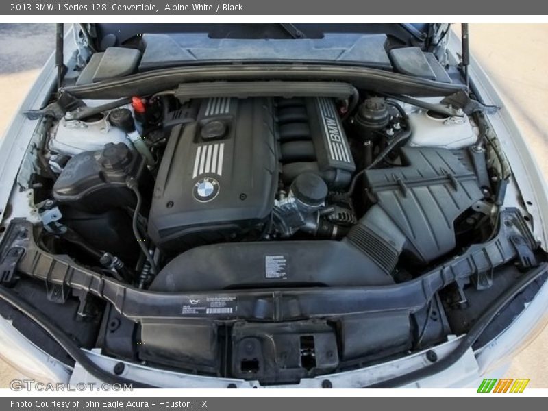 Alpine White / Black 2013 BMW 1 Series 128i Convertible