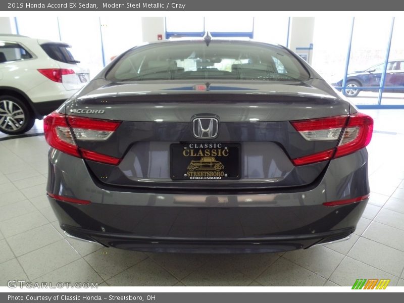 Modern Steel Metallic / Gray 2019 Honda Accord EX Sedan