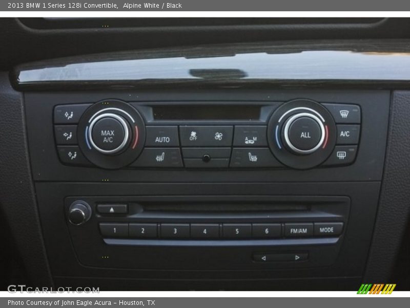 Alpine White / Black 2013 BMW 1 Series 128i Convertible