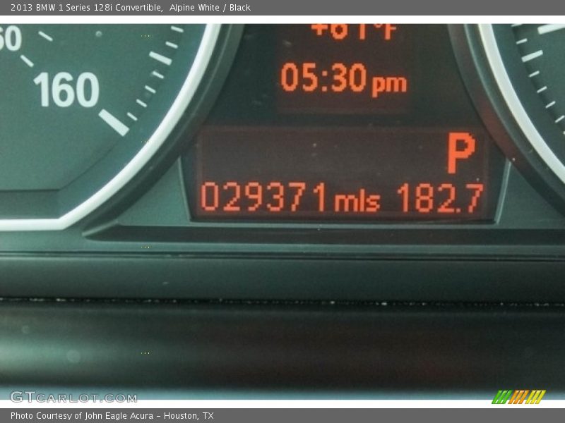 Alpine White / Black 2013 BMW 1 Series 128i Convertible