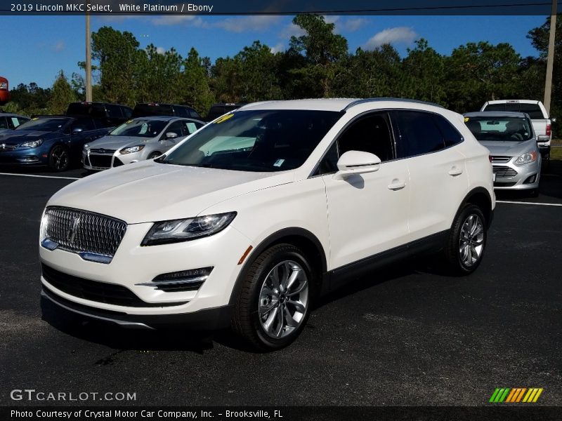 White Platinum / Ebony 2019 Lincoln MKC Select