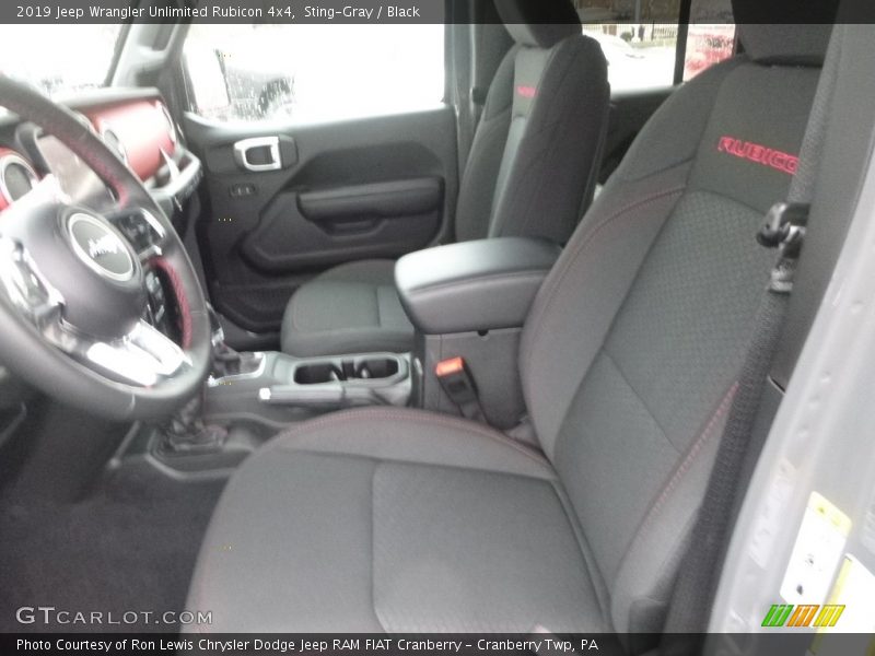 Sting-Gray / Black 2019 Jeep Wrangler Unlimited Rubicon 4x4