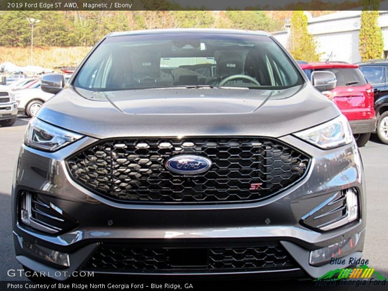 Magnetic / Ebony 2019 Ford Edge ST AWD