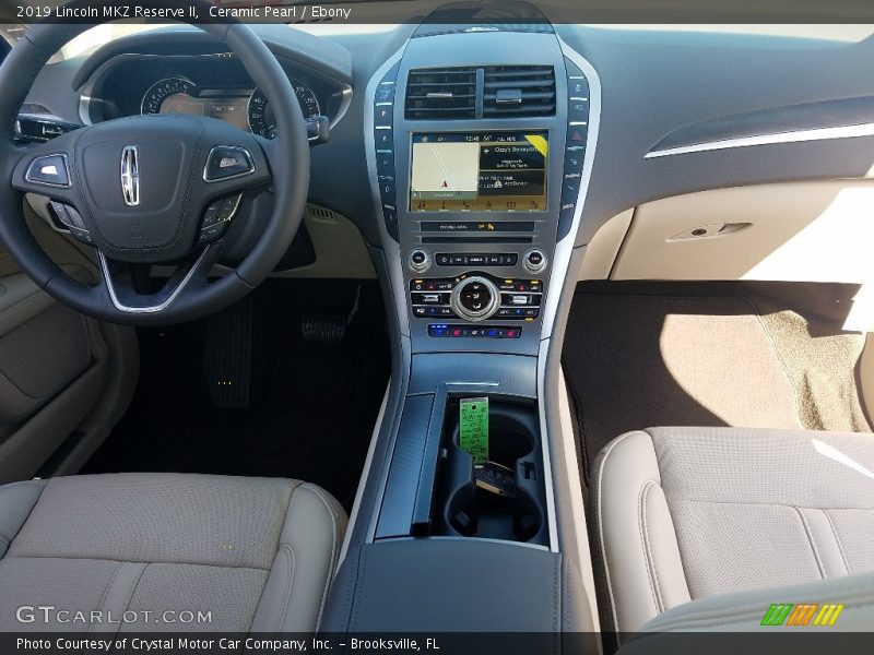 Dashboard of 2019 MKZ Reserve II