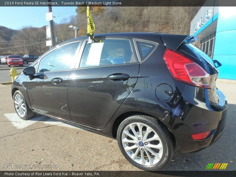 Tuxedo Black / Medium Light Stone 2014 Ford Fiesta SE Hatchback