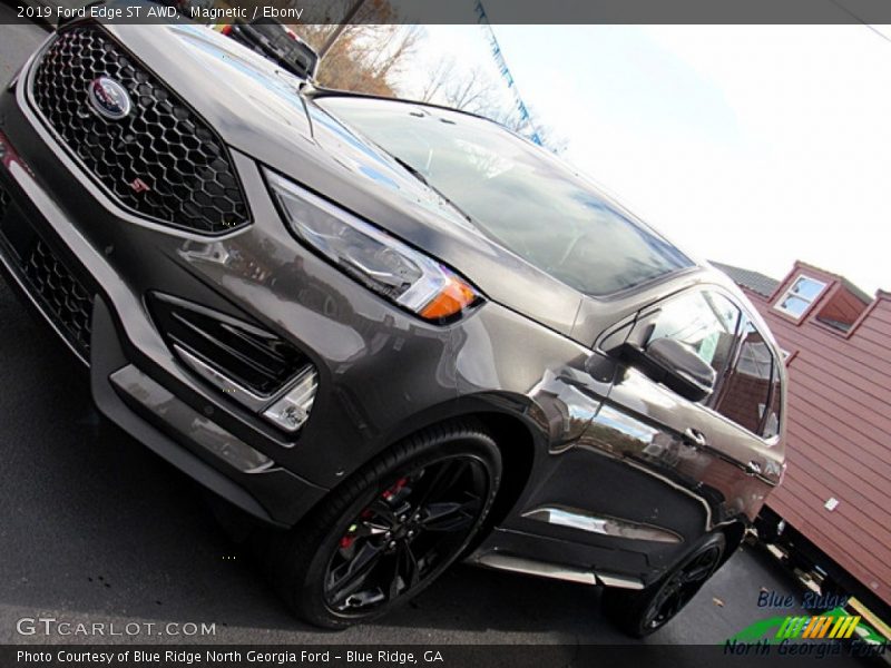 Magnetic / Ebony 2019 Ford Edge ST AWD