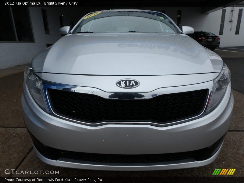 Bright Silver / Gray 2012 Kia Optima LX