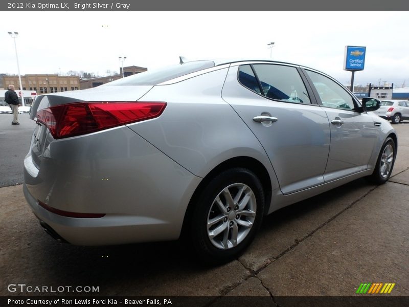 Bright Silver / Gray 2012 Kia Optima LX