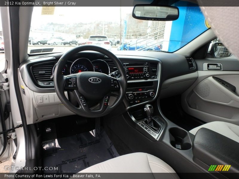 Bright Silver / Gray 2012 Kia Optima LX