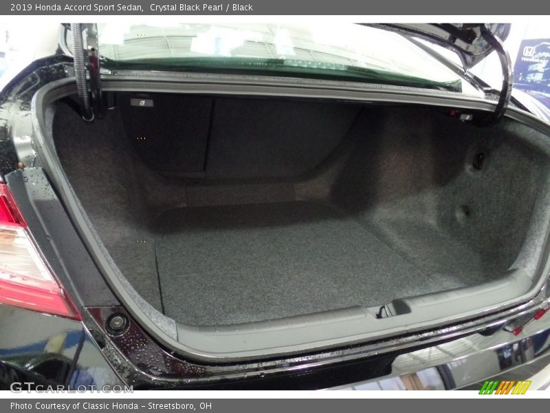  2019 Accord Sport Sedan Trunk
