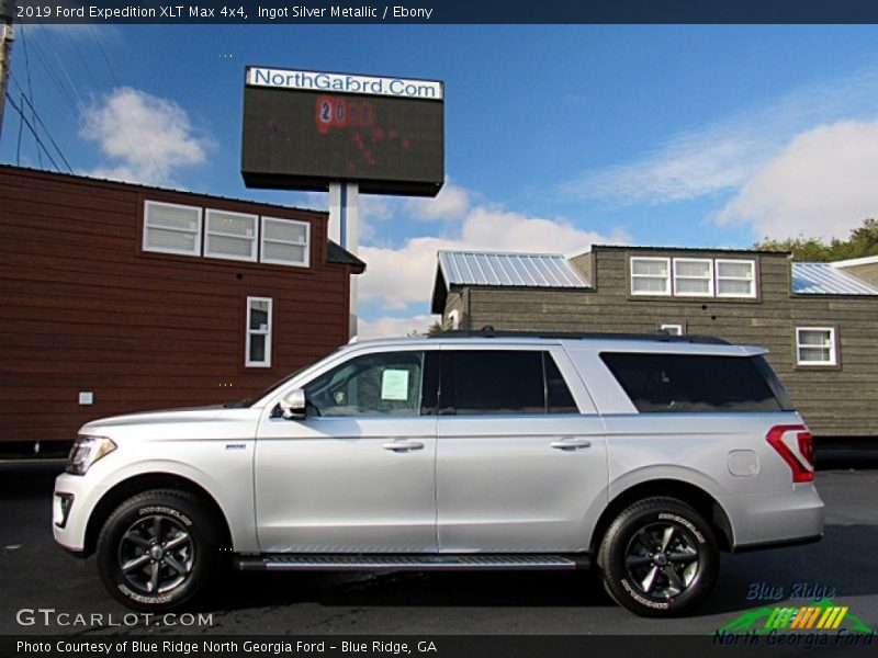 Ingot Silver Metallic / Ebony 2019 Ford Expedition XLT Max 4x4