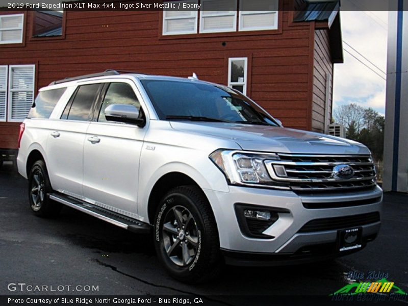Ingot Silver Metallic / Ebony 2019 Ford Expedition XLT Max 4x4