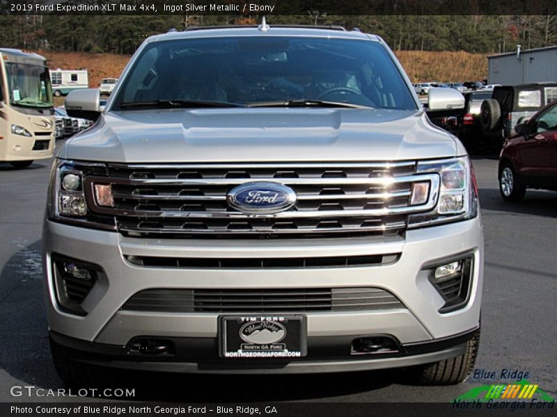 Ingot Silver Metallic / Ebony 2019 Ford Expedition XLT Max 4x4