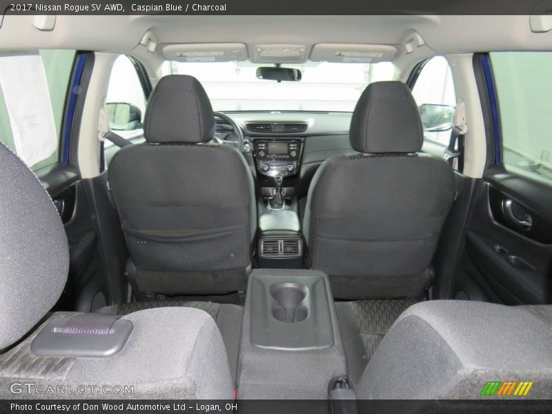 Caspian Blue / Charcoal 2017 Nissan Rogue SV AWD