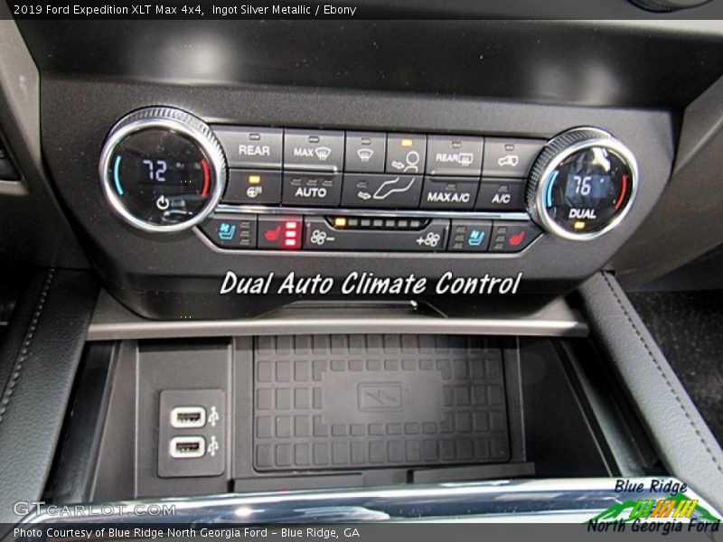 Ingot Silver Metallic / Ebony 2019 Ford Expedition XLT Max 4x4