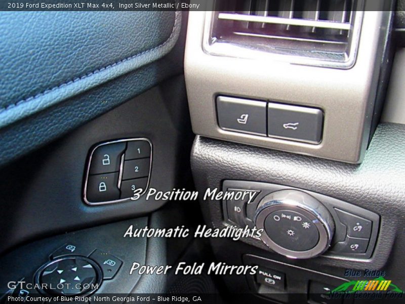 Ingot Silver Metallic / Ebony 2019 Ford Expedition XLT Max 4x4