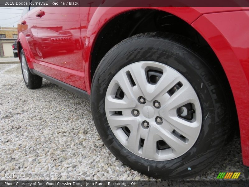 Redline / Black 2018 Dodge Journey SE