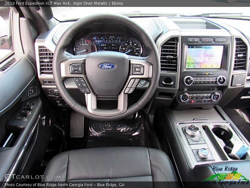 Ingot Silver Metallic / Ebony 2019 Ford Expedition XLT Max 4x4