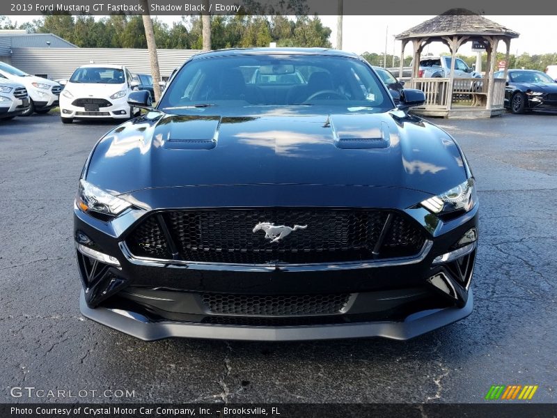 Shadow Black / Ebony 2019 Ford Mustang GT Fastback