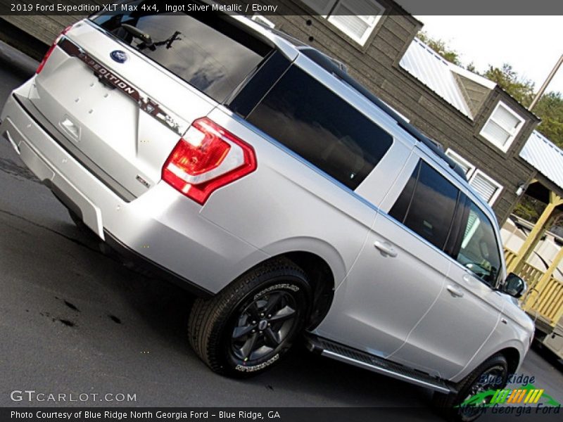 Ingot Silver Metallic / Ebony 2019 Ford Expedition XLT Max 4x4