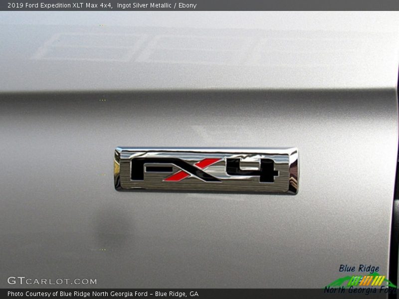 Ingot Silver Metallic / Ebony 2019 Ford Expedition XLT Max 4x4