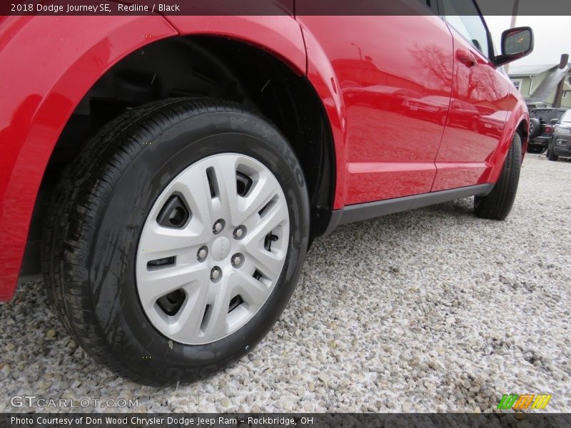 Redline / Black 2018 Dodge Journey SE