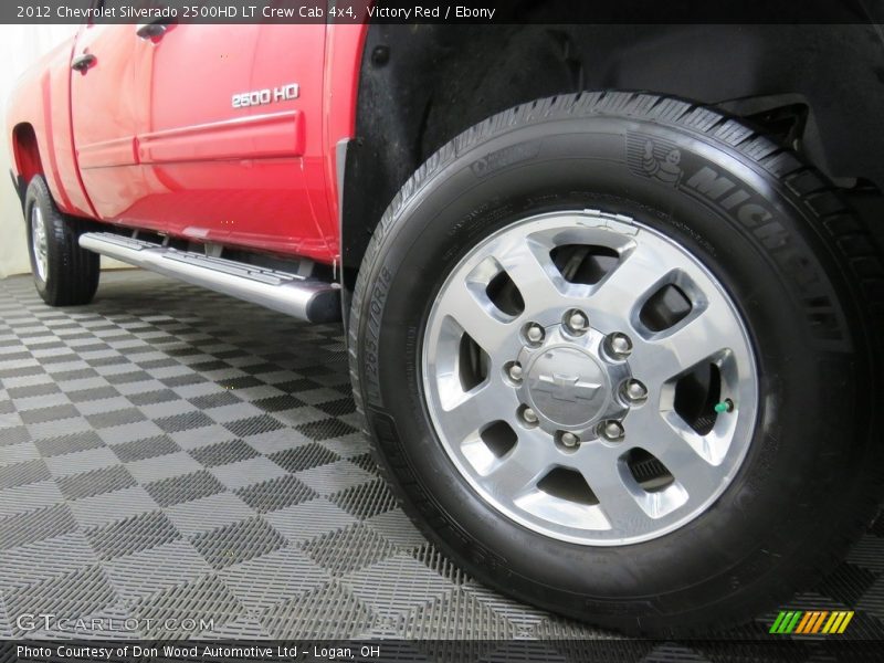 Victory Red / Ebony 2012 Chevrolet Silverado 2500HD LT Crew Cab 4x4