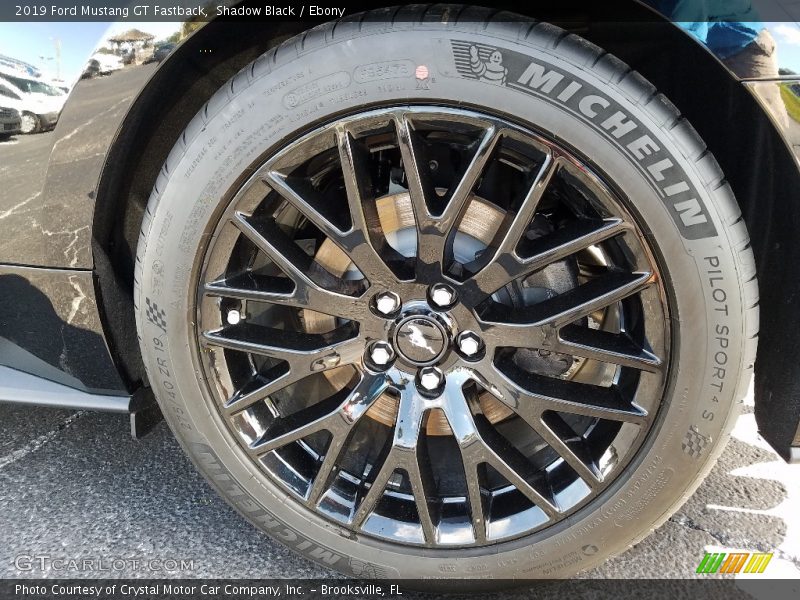 Shadow Black / Ebony 2019 Ford Mustang GT Fastback