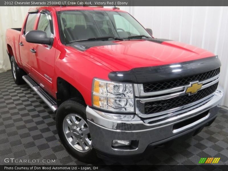 Victory Red / Ebony 2012 Chevrolet Silverado 2500HD LT Crew Cab 4x4