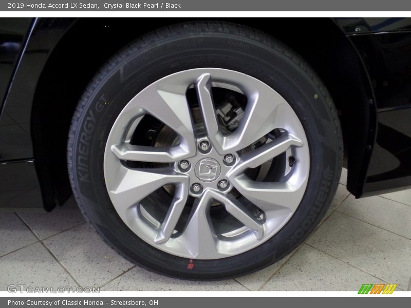 Crystal Black Pearl / Black 2019 Honda Accord LX Sedan